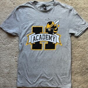 Gray Short Sleeve Spirit Shirt